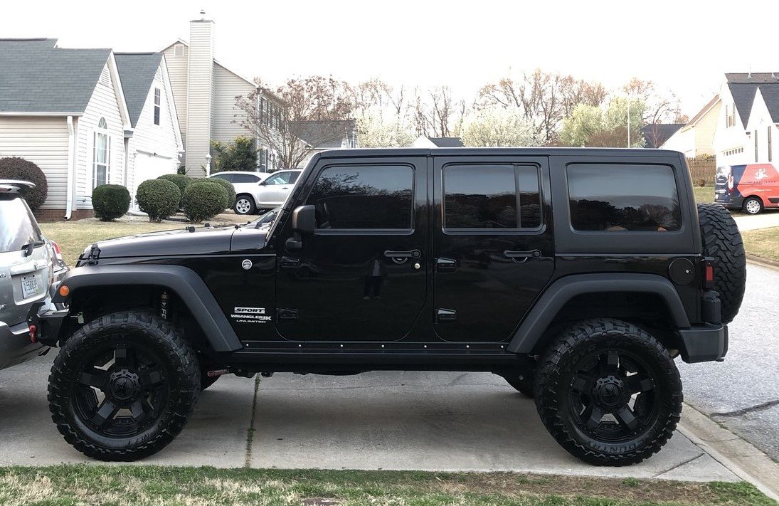 Teraflex 004637310 RockGuard Rock Sliders for 0718 Jeep Wrangler